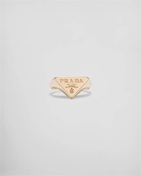 prada rings gold|Prada ring men.